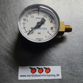 Trykmler til Lancman Hydropresse, PRV Ventil