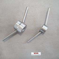 Vingeskrue Med Lukkegreb Lancman, Rustfri