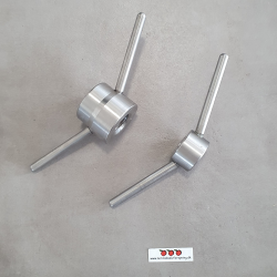 Vingeskrue Med Lukkegreb Lancman, Rustfri