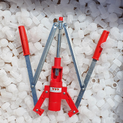 Propapparat til plastchampagnepropper.