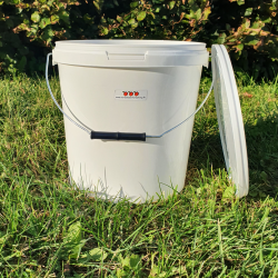 10 liters spann med lokk