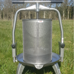 Fruktpresse, rustfritt stl, 20 liter