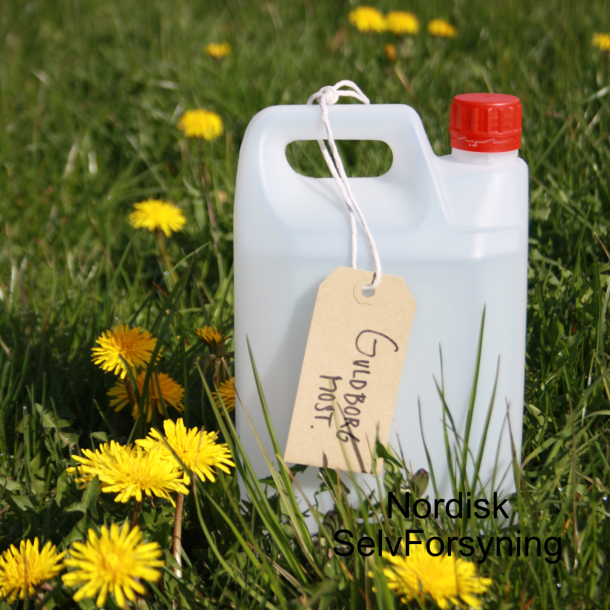 Plastdunke, 20 stk. 2,5 l. dunk inkl. rdt skruelg