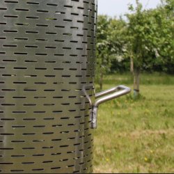 Hydropresse i komplett rustfritt stl, 80 liter