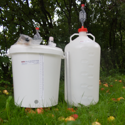 blecider, Fransk cider, Cider Brygst, Ciderfremstilling, 26 l.