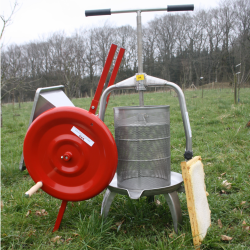 Honningpresse 20 liter, komplet rustfritt stl.