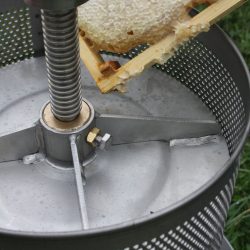 Honningpresse 20 liter, komplet rustfritt stl.