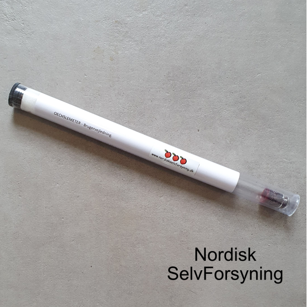 Oechslevgt, flydevgt, hydrometer.