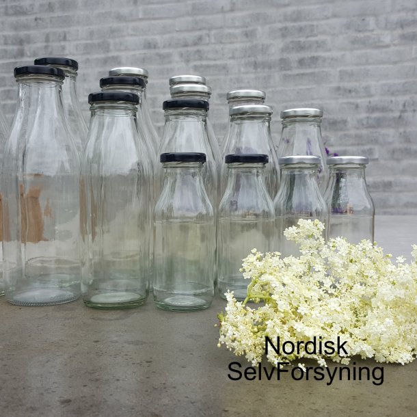 Glasflasker Str. 0,75 Liter 50 stk. Leveres Inklusiv Lg