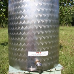 Pasteuriseringstank 50 liter - Rustfri 