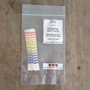 pH - strips, 20 stk. Skala 1-12 pH