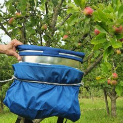 Plukketaske Med Spand 10 kg. Medium