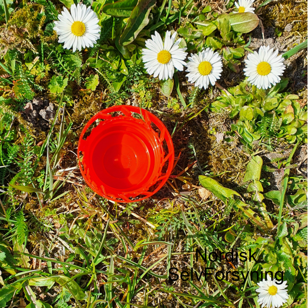 Plastemballage, 50 stk. skruelg til 5 liters dunke