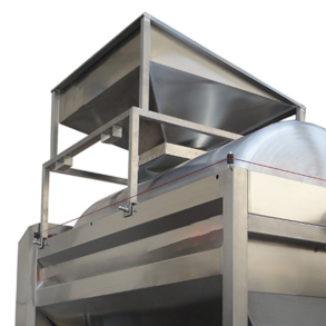 Tragt med slidske NS-pneumatiske pressere serie