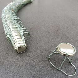 Komplet proppepakke til Ciderbryg/ Mousserende Vin m. 0,75 cl. champagneflasker + propapparat 3-fod