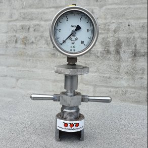 Aphrometer, trykmler, 0-10 bar, kapselmontering.