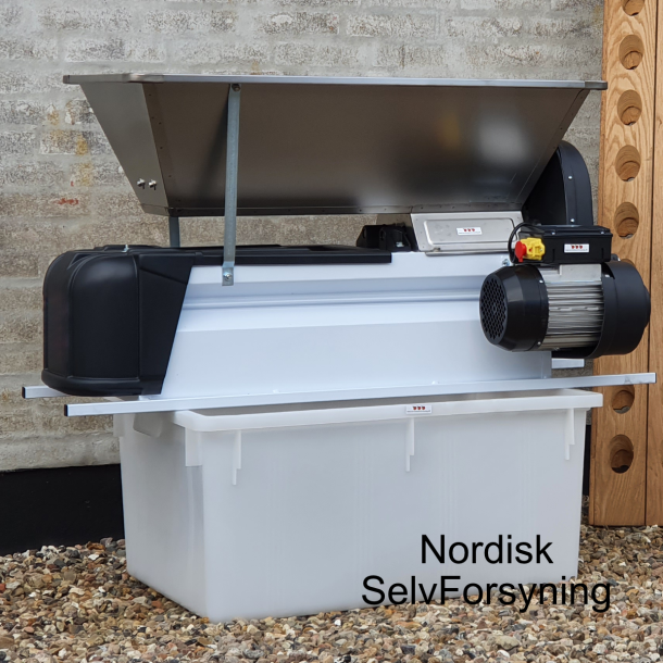 Avstilker og drueknuser, rustfritt stl + lakkert, Elektrisk