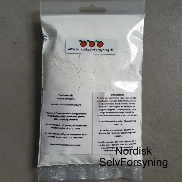 Dobbeltsalt 100 g. 