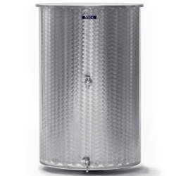 Tank med flytende lokk, ferdig montert, 2 x kran, uten ben, 300 l.