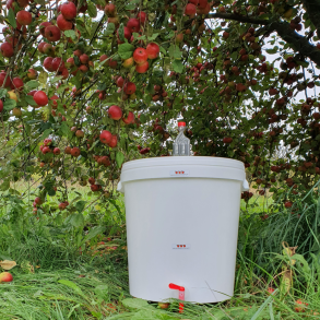 Brygspand 25 liter med lg, grrr og tappehane