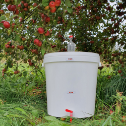 Brygspand 25 liter med lg, grrr og tappehane