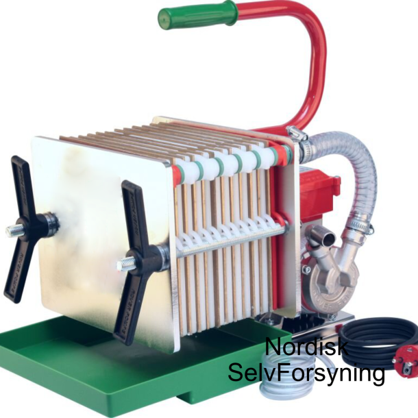 Filter-R-12 Pladefilter m. pumpe, 350-500 l/t.