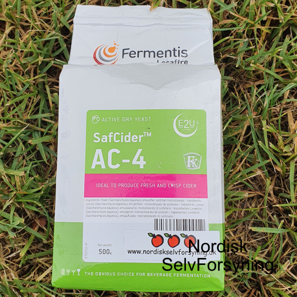Cidergr. SafCider AC-4. Fermentis by Lesaffre. 