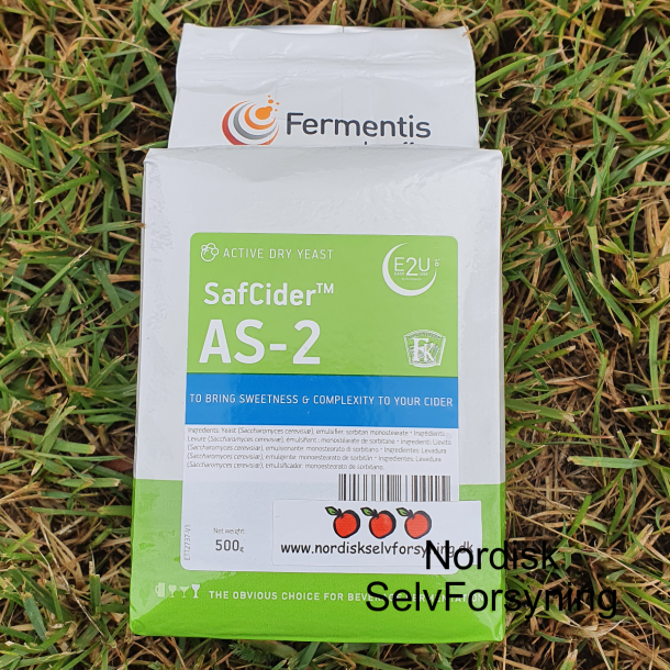 Sidergjr. SafCider AS-2. Fermentis by Lesaffre. 