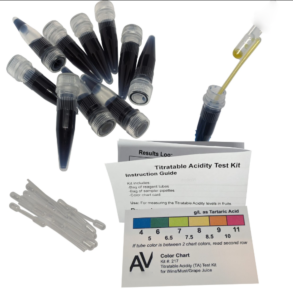 Vintestsett for titrerbart syreinnhold (TA)