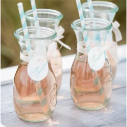 Weck Glasflaske 290 ml. RR60, serienummer: 763 - 6 stk.