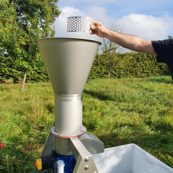 Fruktkvern - Rustfritt - 850 kg/t.