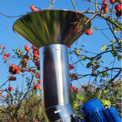 Fruktkvern, Lancman, Komplet Rustfritt, Elektrisk, 1200 kg./ t.