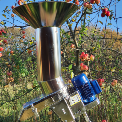 Fruktkvern, Lancman, Komplet Rustfritt, Elektrisk, 1200 kg./ t.