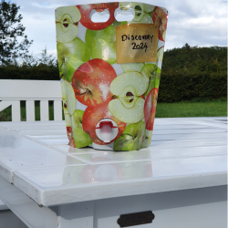 Pouch 3 L., blemotiv Med Skrivefelt, 10 stk.