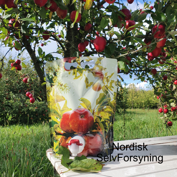 Pouch Emballasje, 3 liter, 10 stk.