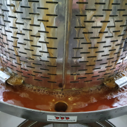 Hydropresse, rustfri, 35 l.