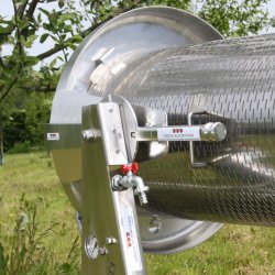 Mosteri. Hydropresse 80 l. Tilt + Elektrisk Frugtvrn 1000 kg/t