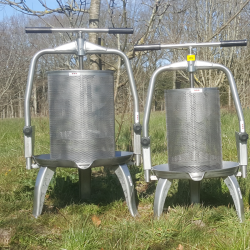 Fruktpresse, rustfritt stl, 30 liter