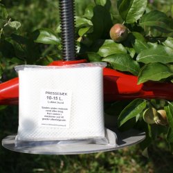 Eplepresse Med Kurv i Bketre - Kapasitet 11 liter