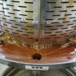 Hydropresse, rustfri, 35 l.