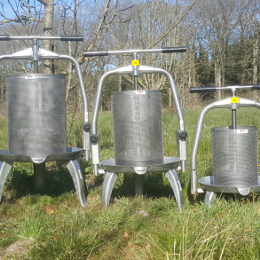 blepresser rustfri, 30 liter