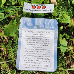 Askorbinsyre Til Eplemost, pulverform