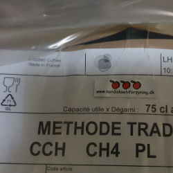 Champagneflasker Flint - 0,750 l. Vgt 775 g.