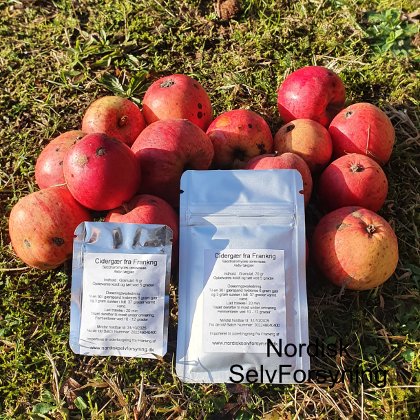 Cidergr fra Frankrig, egen import.