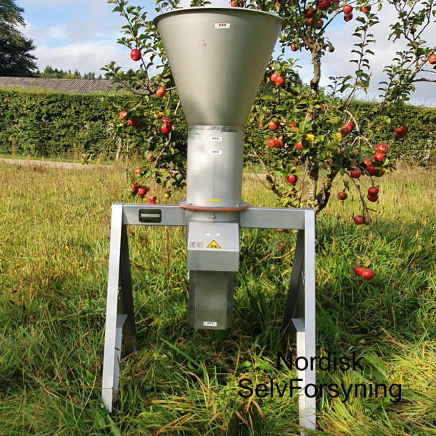 Fruktkvern - Rustfritt - 850 kg/t.