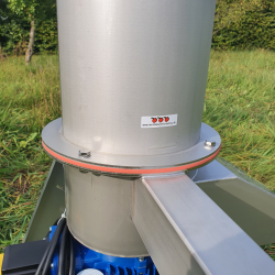 Fruktkvern - Rustfritt - 850 kg/t.