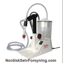 Enolmagic vacuum tappemaskine, originalt tappehoved, most og vin