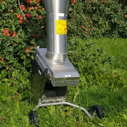 Mosteri. Hydropresse 80 l. Tilt + Elektrisk Frugtvrn 1000 kg/t