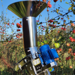 Fruktkvern, Lancman, Komplet Rustfritt, Elektrisk, 1200 kg./ t.