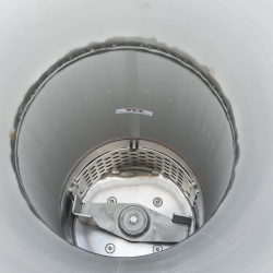 Fruktkvern - Rustfritt - 850 kg/t.